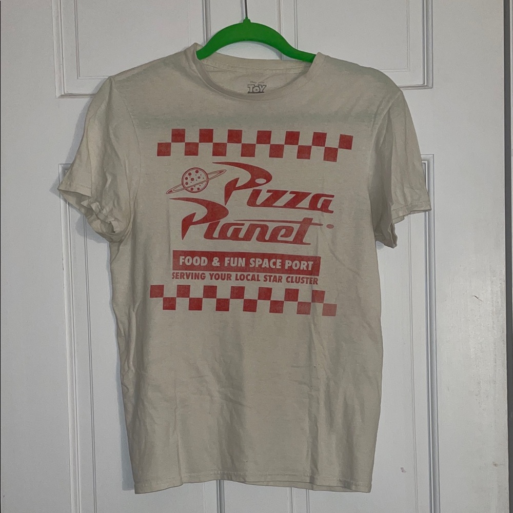 Vintage Disney Pixar Toy Story Pizza Planet Graphic T-Shirt